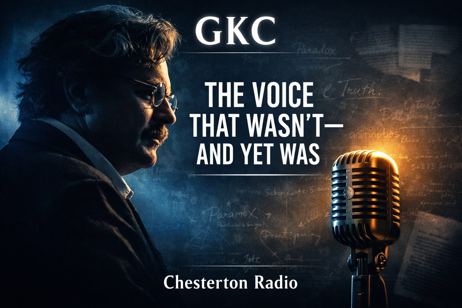 GKC: The Voice That Wasn’t—And Yet Was