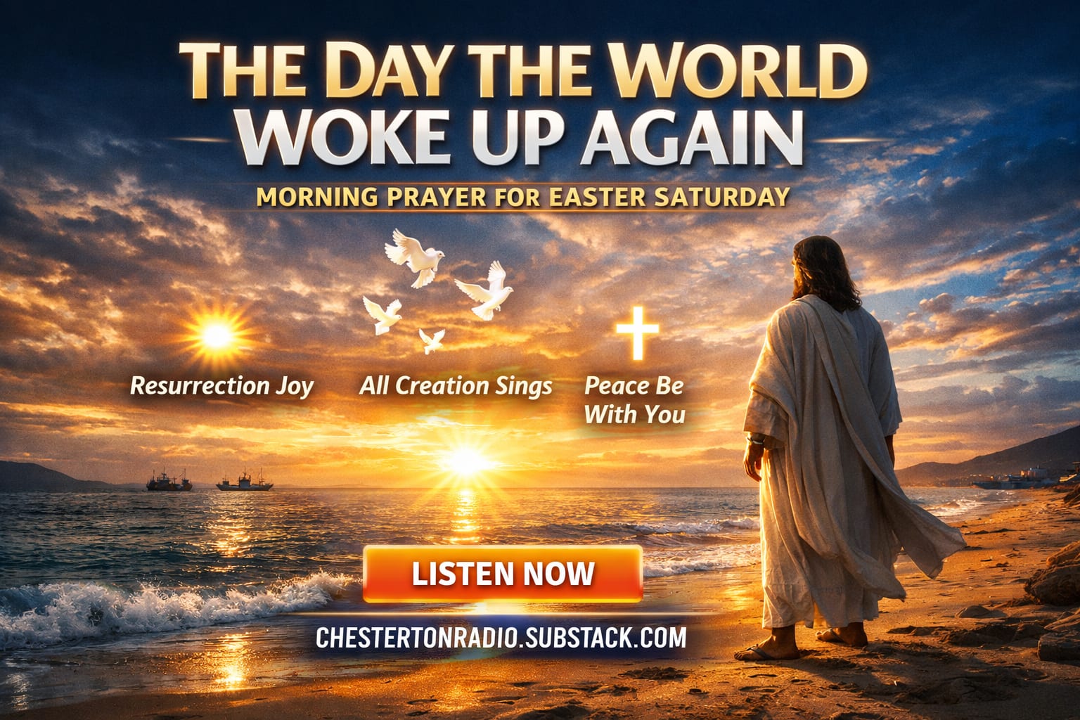 The Day the World Woke Up Again — Morning Prayer Deep Dive for Easter Saturday