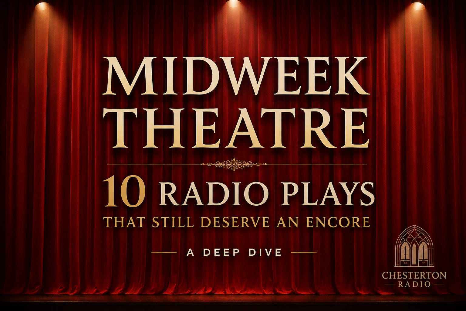 🎙️Midweek Theatre: 10 Radio Plays That Quietly Mastered Suspense