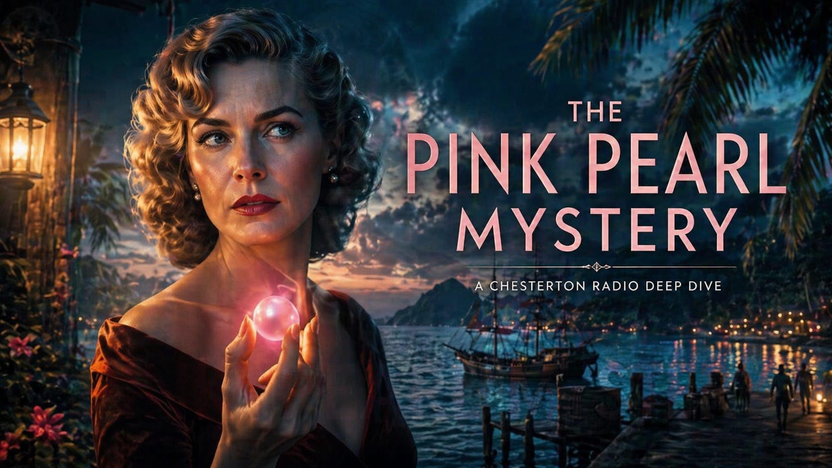 The Pink Pearl Mystery — A Lost Island Drama with Ann Sothern