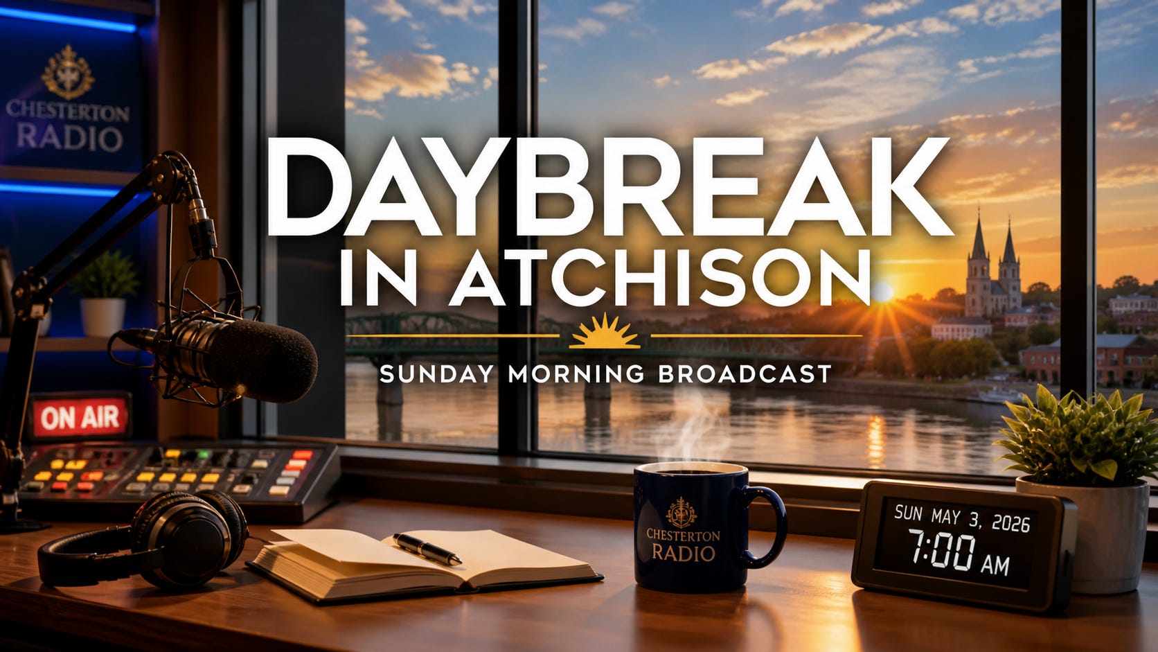 🎙️ Daybreak in Atchison: Let Not Your Heart Be Troubled
