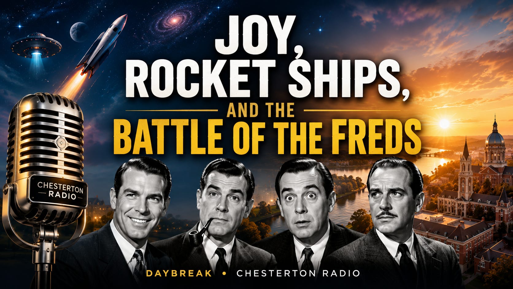 Daybreak: Joy, Rocket Ships, and the Battle of the Freds