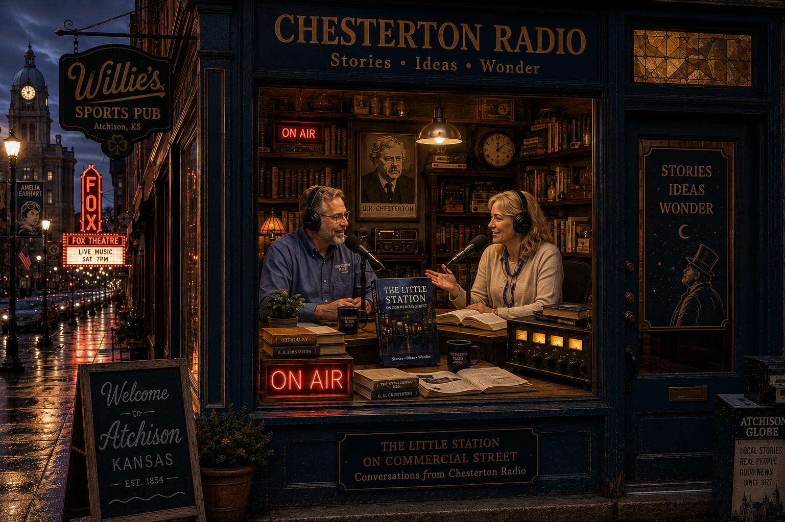 The Little Station on Commercial Street A Conversation About Stories, Community, and Wonder
