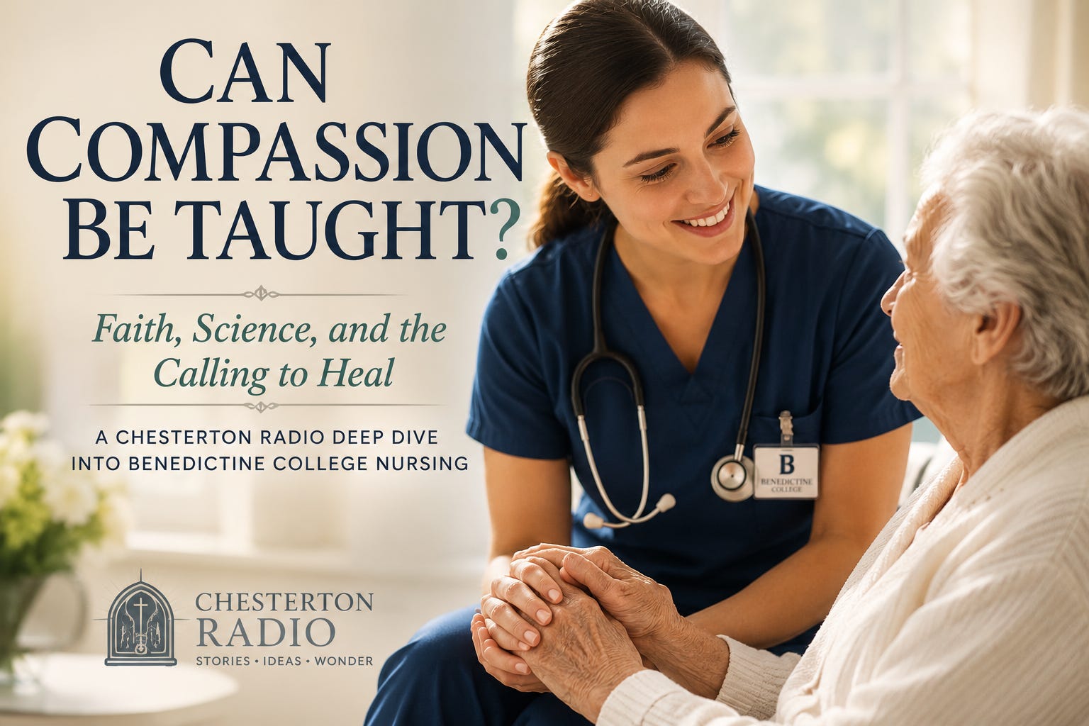 Can Compassion Be Taught? A Chesterton Radio Deep Dive into Benedictine College Nursing