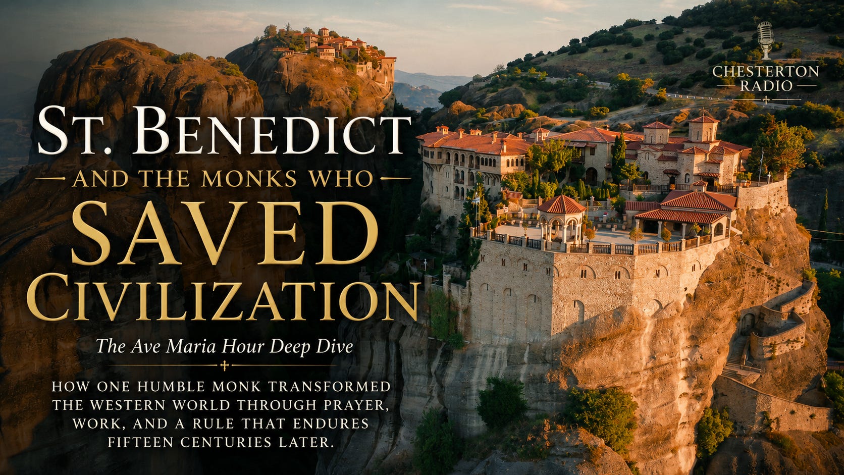 St. Benedict and the Monks Who Saved Civilization | The Ave Maria Hour Deep Dive