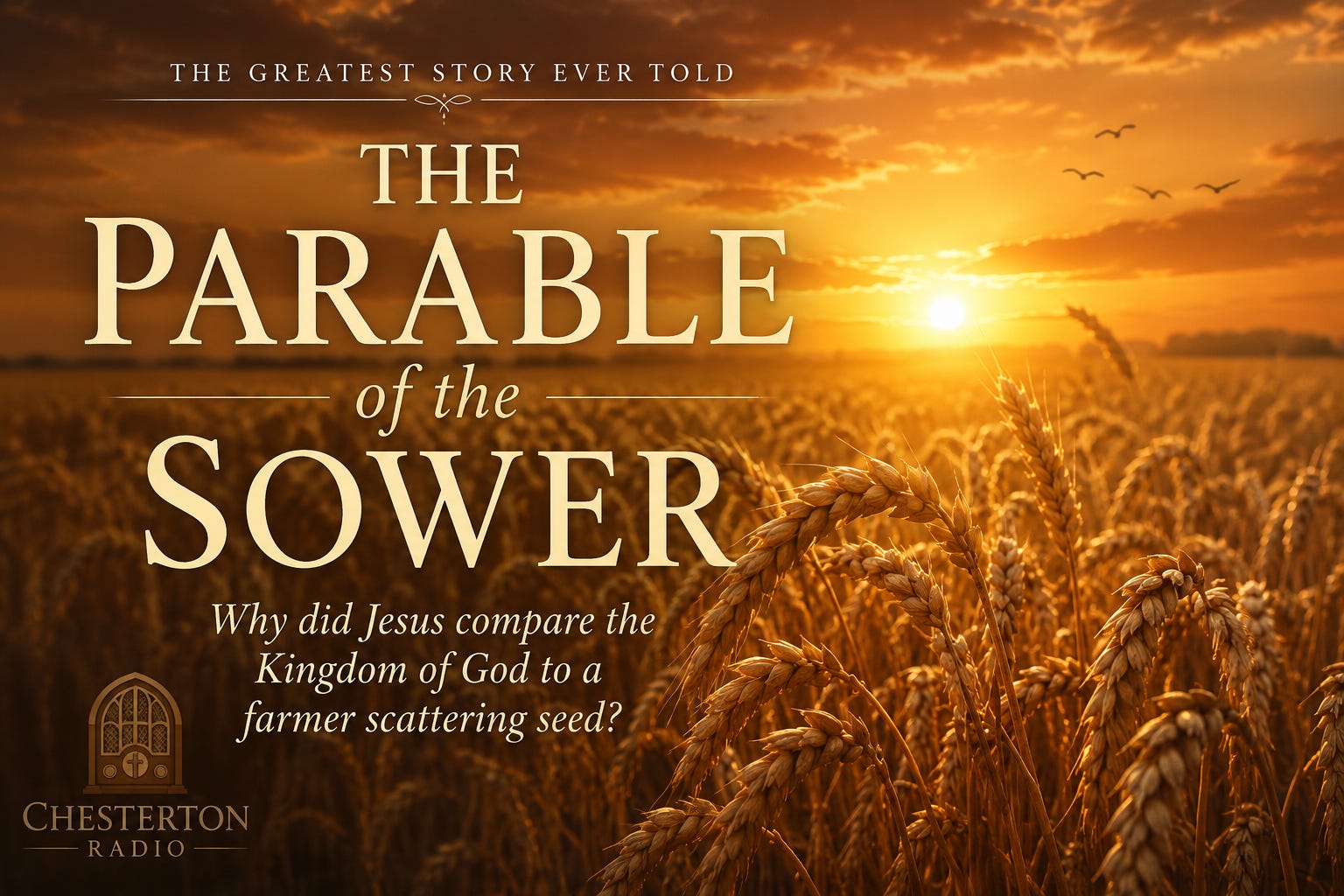 The Parable of the Sower | The Greatest Story Ever Told | A Chesterton Radio Deep Dive