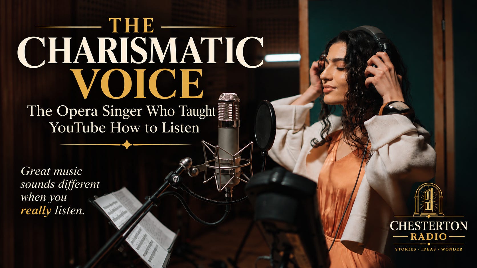 The Charismatic Voice — The Opera Singer Who Taught YouTube How to Listen