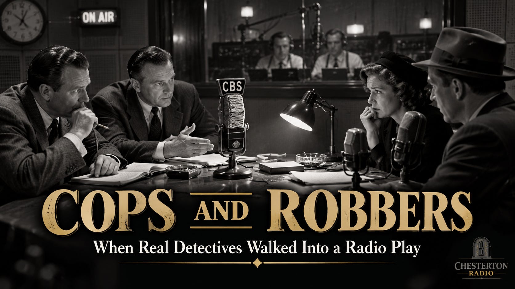 Cops and Robbers: When Real Detectives Walked Into a Radio Play