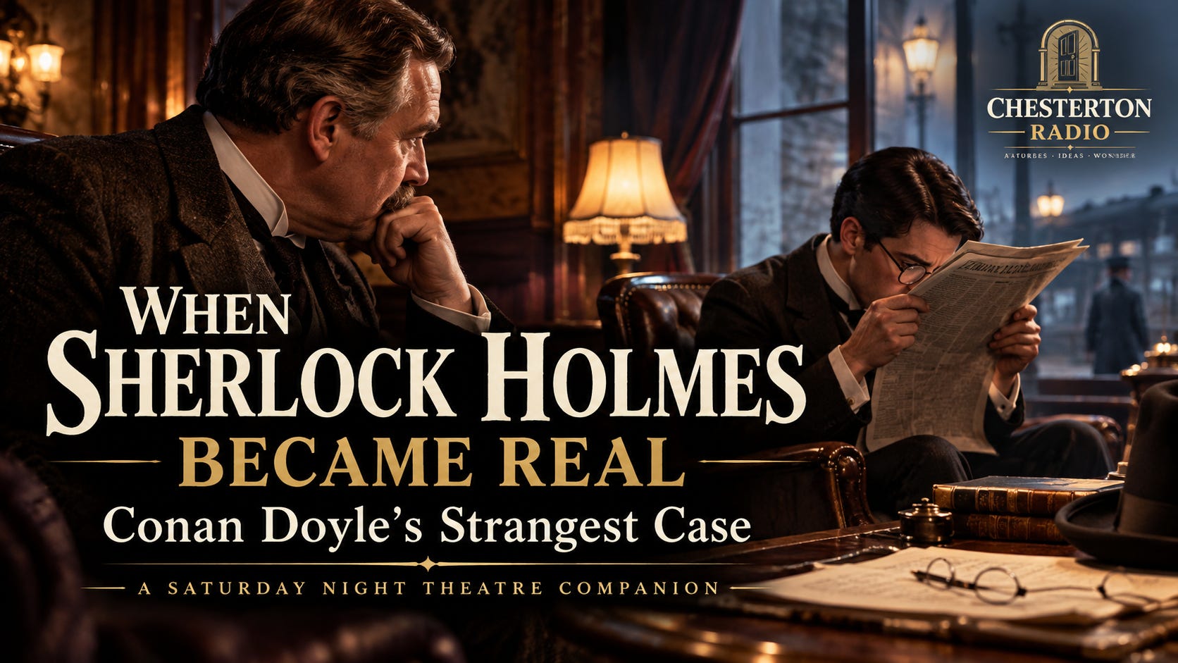 When Sherlock Holmes Became Real | Conan Doyle’s Strangest Case | Saturday Night Theatre Companion
