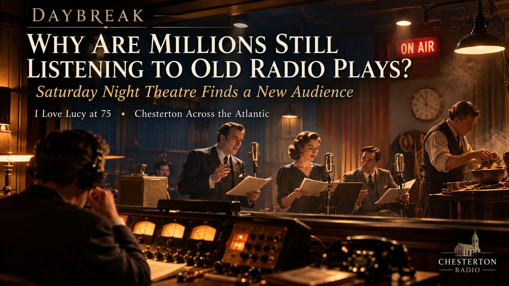 Daybreak: Why Are Millions Still Listening to Old Radio Plays?