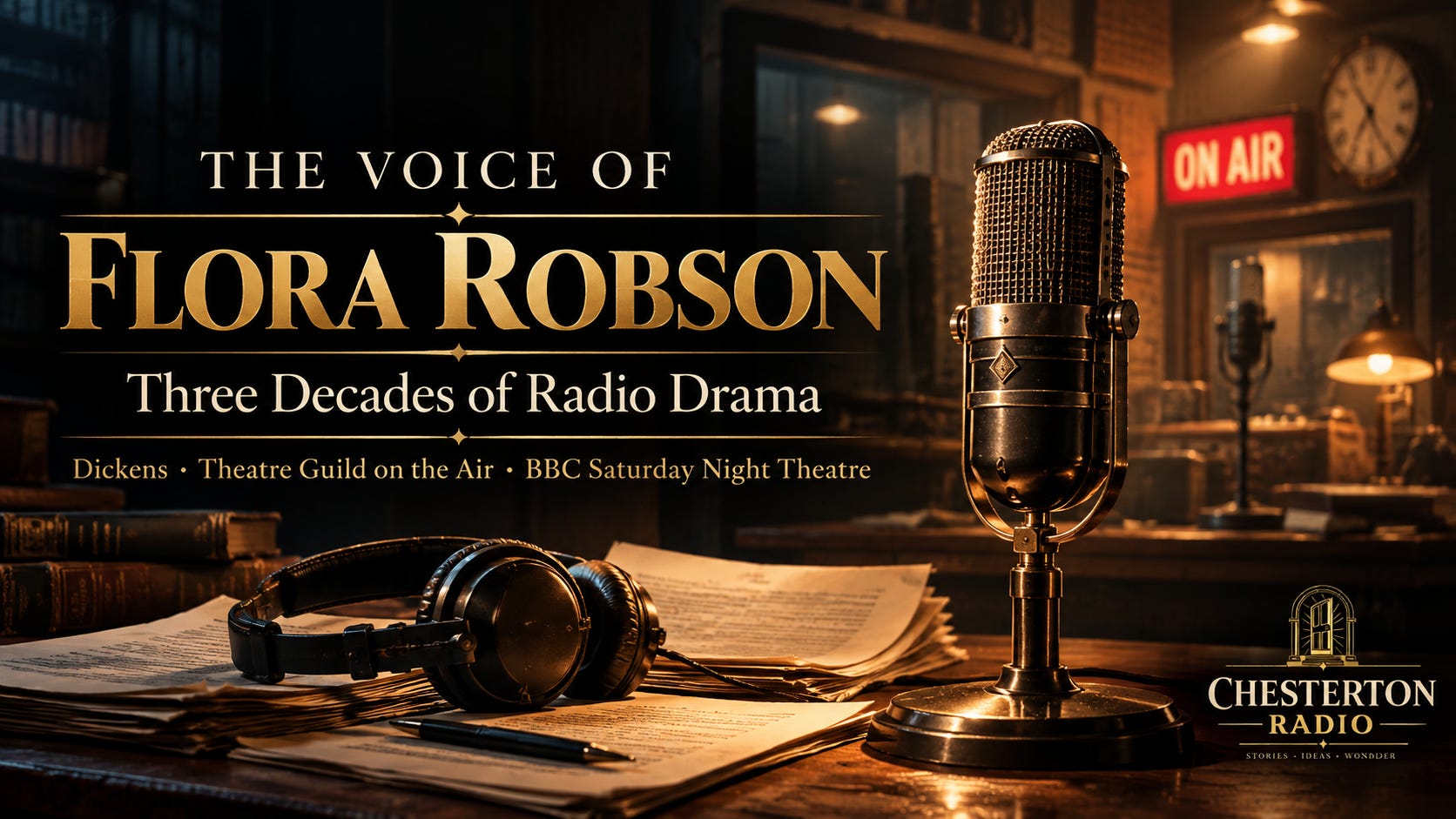 The Voice of Flora Robson: Listen with Gilbert
