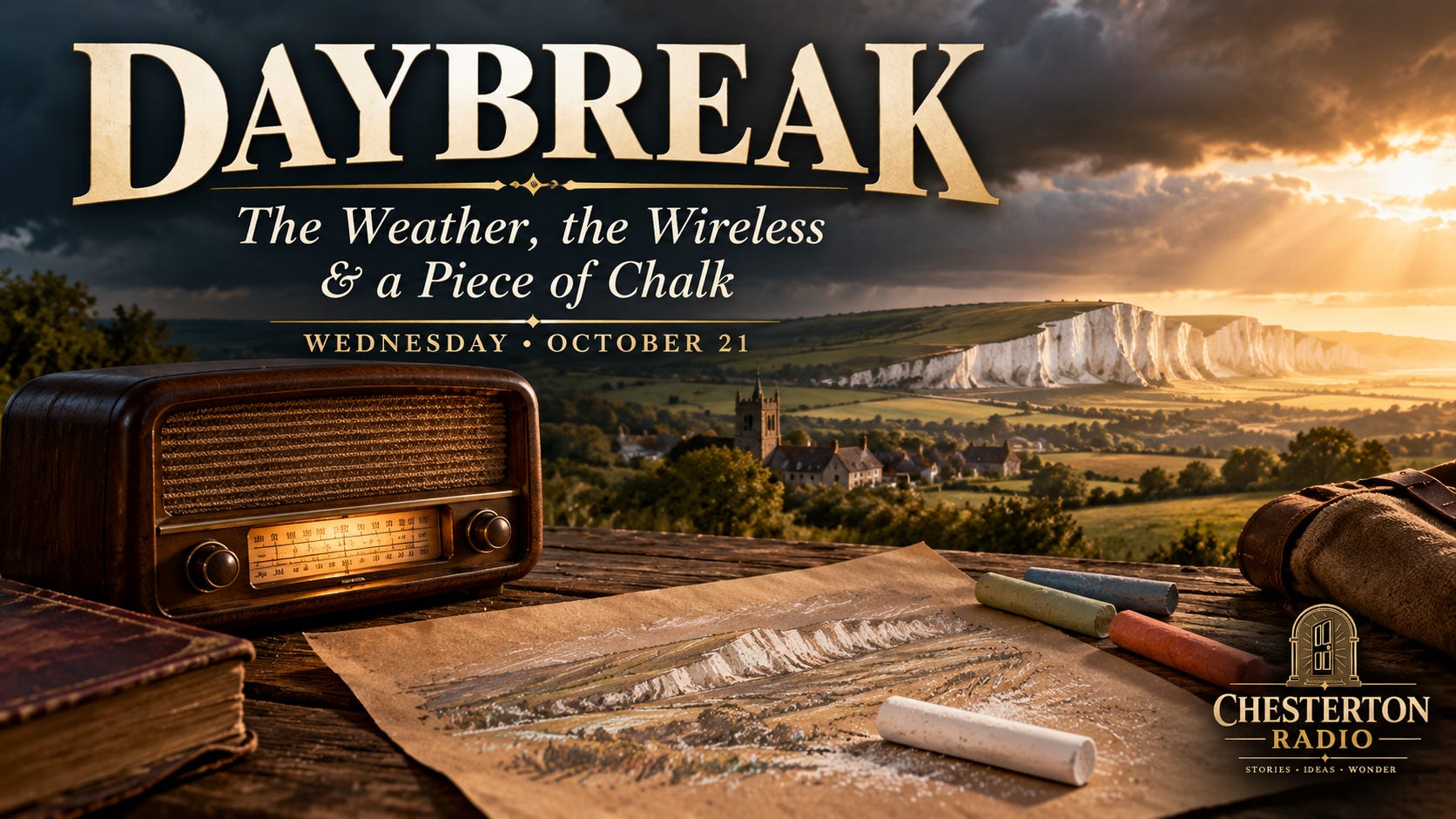 Daybreak: The Weather, the Wireless & a Piece of Chalk episode artwork