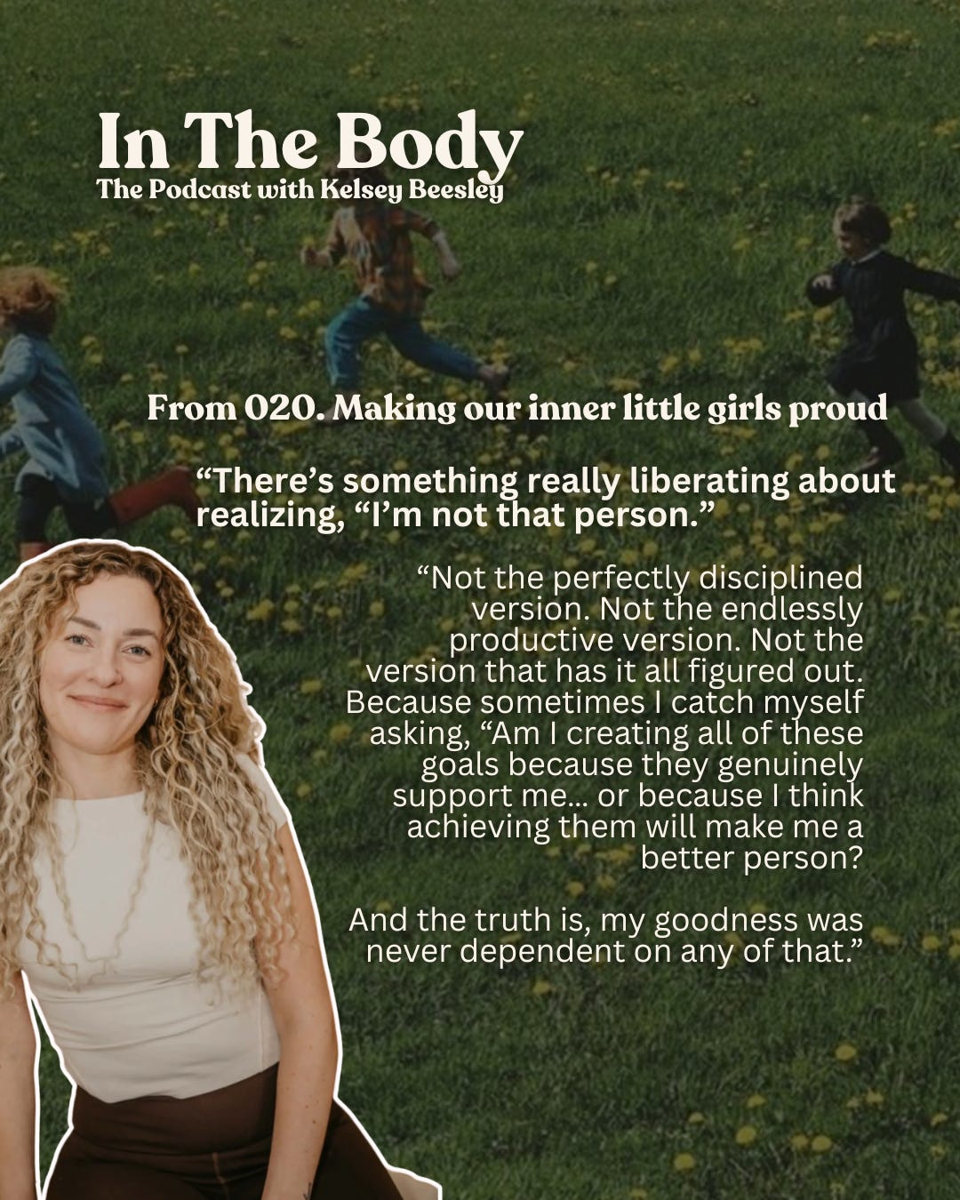 020. Making our inner little girls proud, trusting the pings & boundaries in business  with Katie Burchert episode artwork