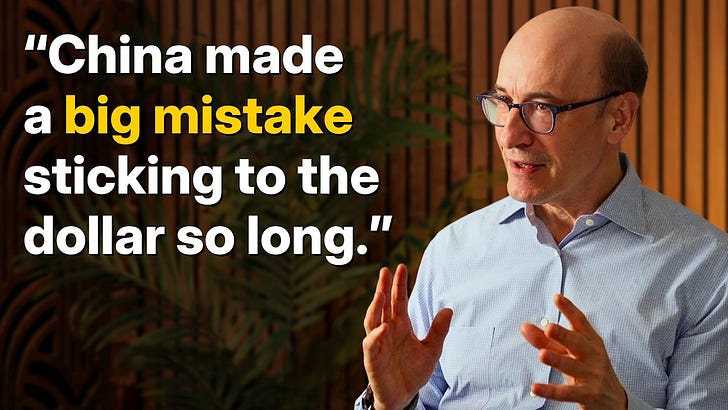“China’s digging out of a crisis. And America’s luck is wearing thin.” — Ken Rogoff