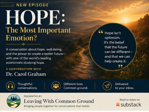 Hope: The Most Important Emotion?  episode artwork