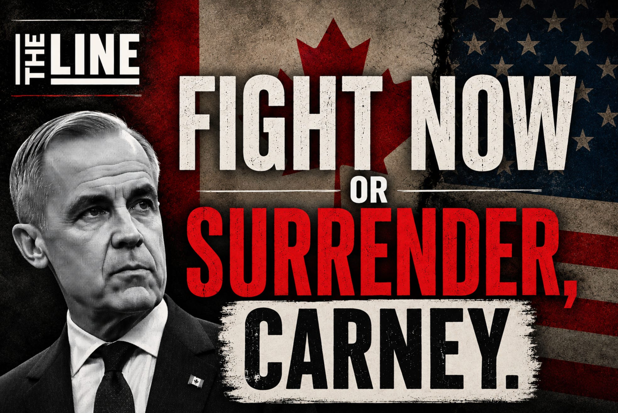 The Line Podcast: Carney needs to make the call, now — fight or surrender episode artwork