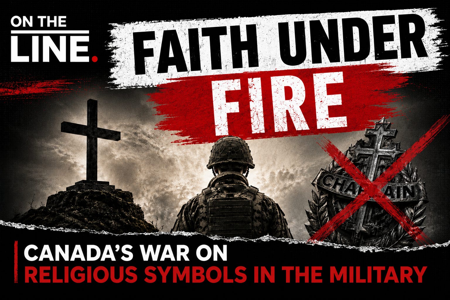 On The Line: No religion allowed in the Canadian military episode artwork