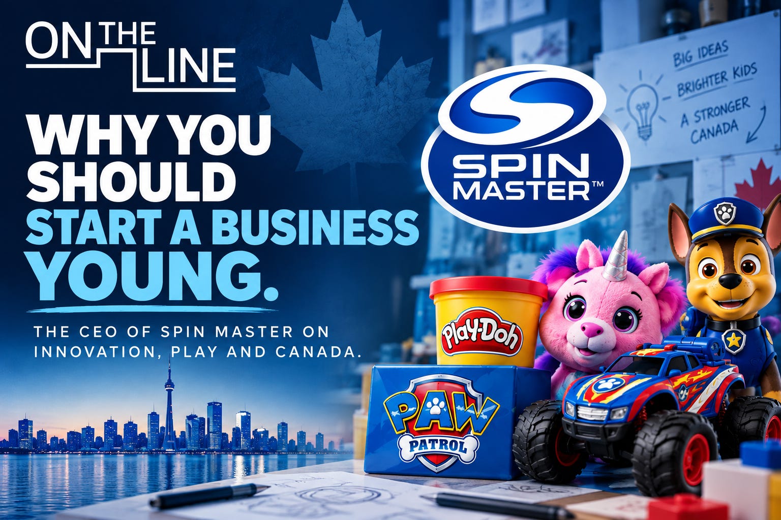 On The Line: Quit school. Start a business. Save Canada episode artwork