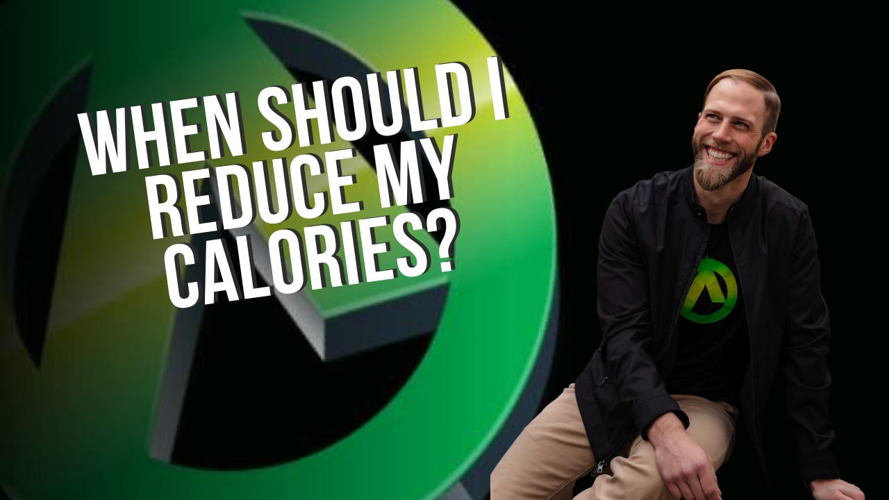 When Should I Reduce My Calories To Drive Weight Loss? episode artwork