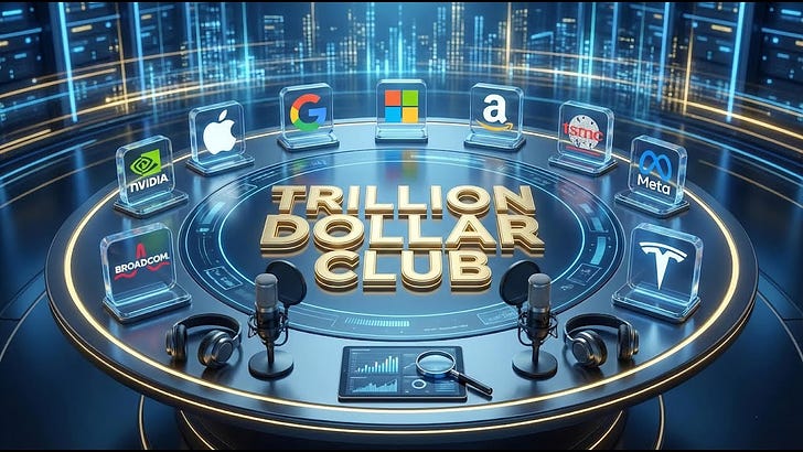 Trillion Dollar Club with Mostly Borrowed Ideas (MBI): Nvidia, Apple, Google, Microsoft, Amazon, TSMC, Meta, Broadcom, and Tesla 🏆💰📈🤖🚀