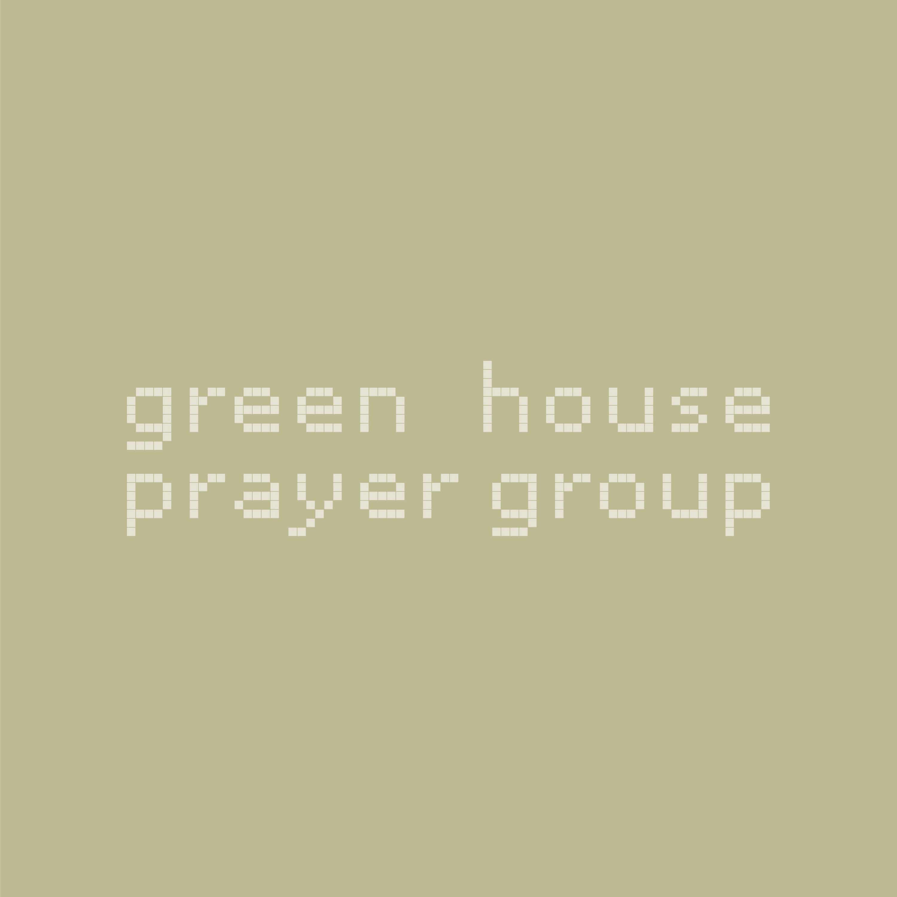 Green House Prayer Group podcast artwork
