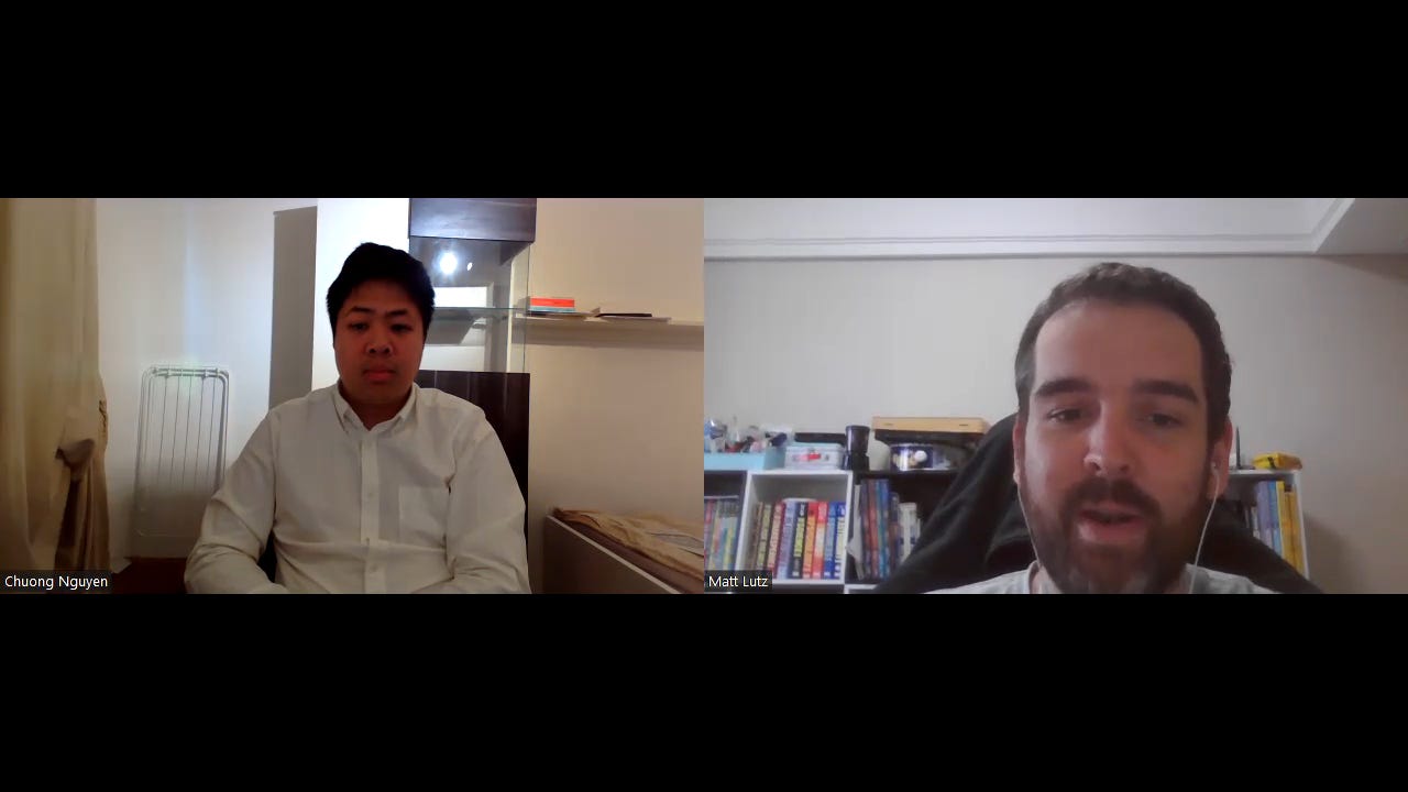 Episode 223 - Interview with Matthew Lutz (Professor of Philosophy - Wuhan University) episode artwork
