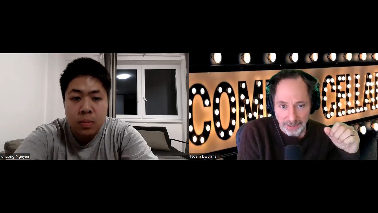 Episode 238 - Interview with Noam Dworman (Owner - The Comedy Cellar, Host - Live from the Table Podcast) episode artwork