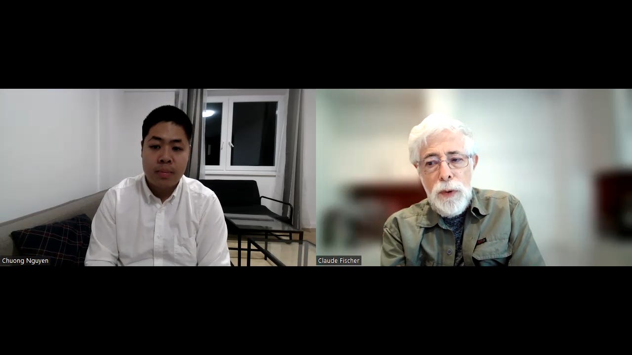 Episode 245 - Interview with Claude Fischer (Professor of Sociology - University of California, Berkeley) episode artwork