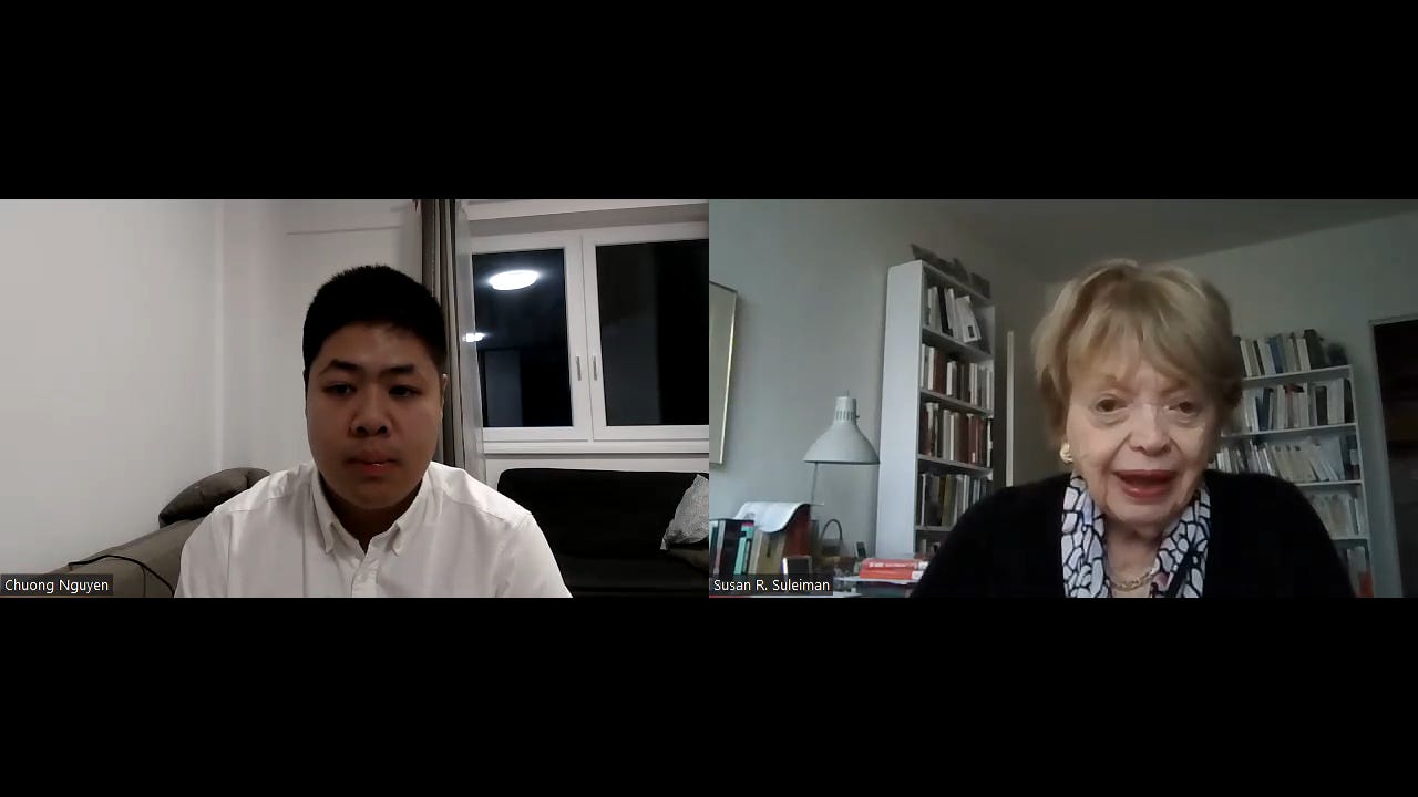 Episode 292 - Interview with Susan Suleiman (Professor of Comparative Literature - Harvard University) episode artwork