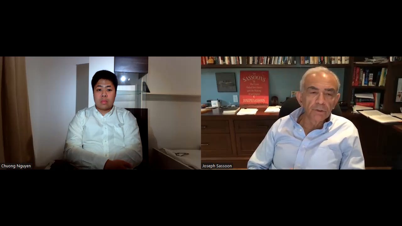 Episode 273 - Interview with Joseph Sassoon (Professor of History and Politics - Georgetown University) episode artwork