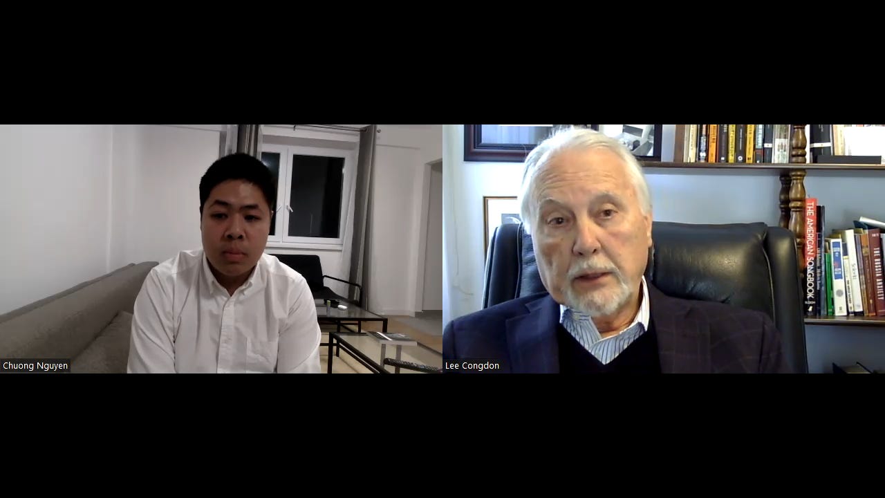 Episode 311 - Second Interview with Lee Congdon (Professor of History Emeritus - James Madison University) episode artwork