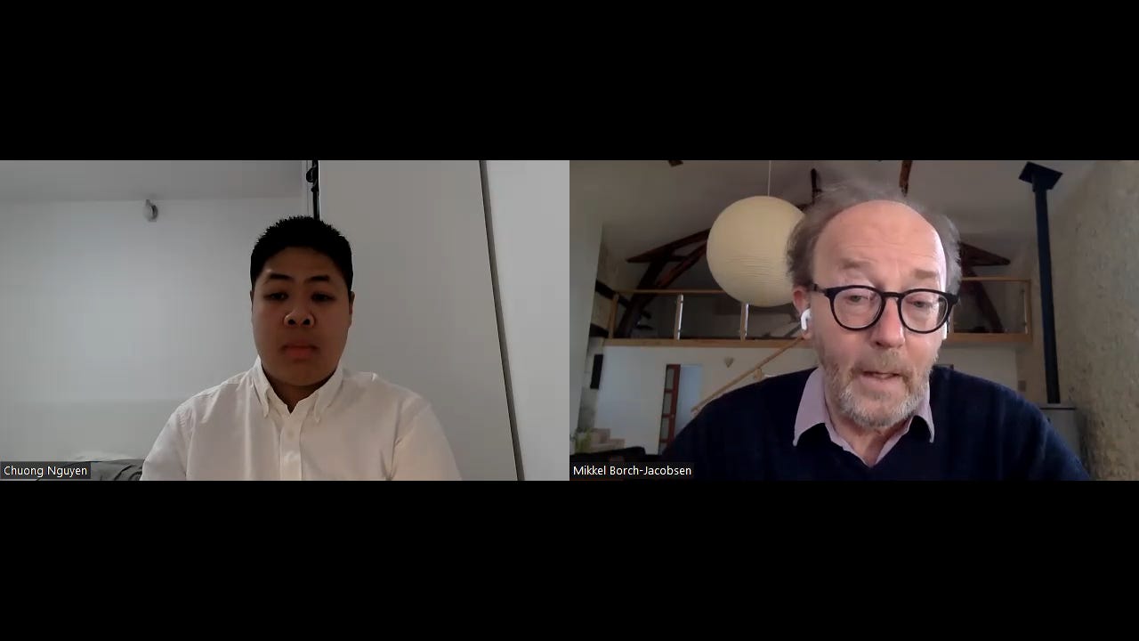 Episode 323 - Interview with Mikkel Borch-Jacobsen (Professor of Comparative Literature and French - University of Washington, Seattle) episode artwork