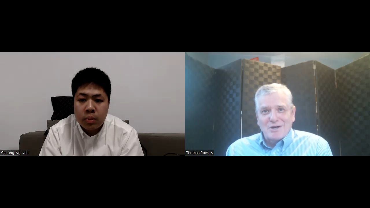 Episode 348 - Interview with Thomas Powers (Professor of Political Science - Carthage College) episode artwork