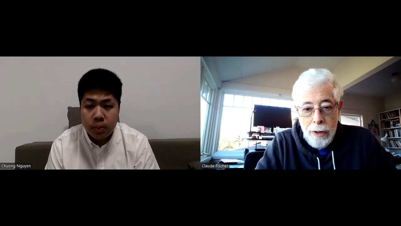Episode 356 - Discussing The Bell Curve with Claude S. Fischer (Professor of Sociology - University of California, Berkeley) episode artwork