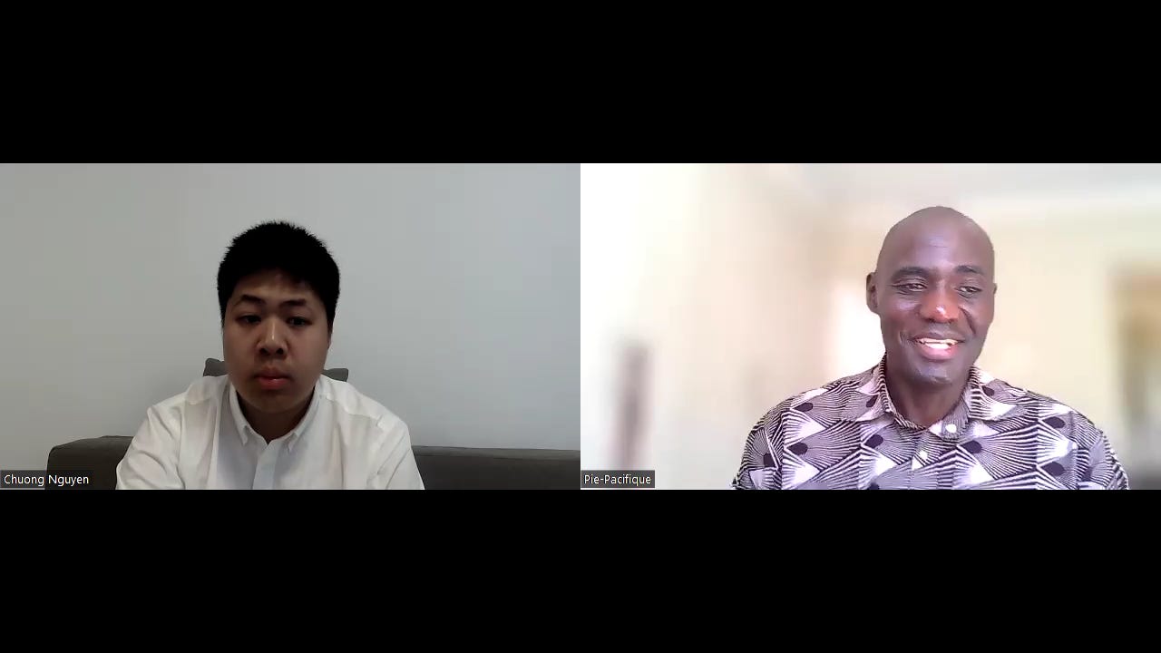 Episode 365 - Discussing the Rwandan Genocide with Pie-Pacifique Kabalira-Uwase (Author - Witnessing) episode artwork