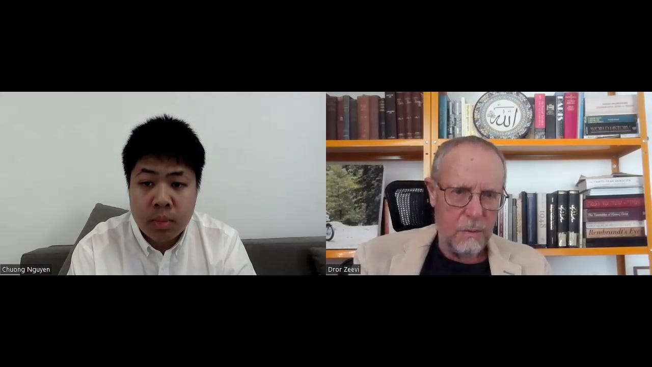 Episode 366 - Interview with Dror Ze'evi (Professor Emeritus of Middle East Studies - Ben Gurion University) episode artwork