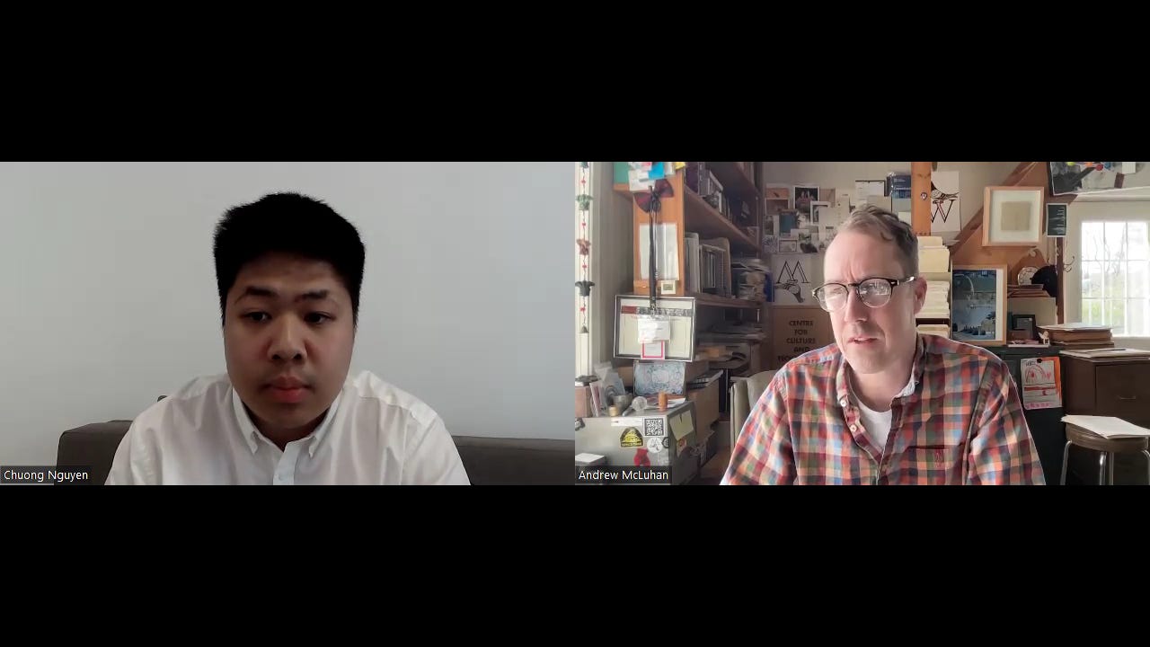 Episode 390 - Interview with Andrew McLuhan (Director - The McLuhan Institute) episode artwork