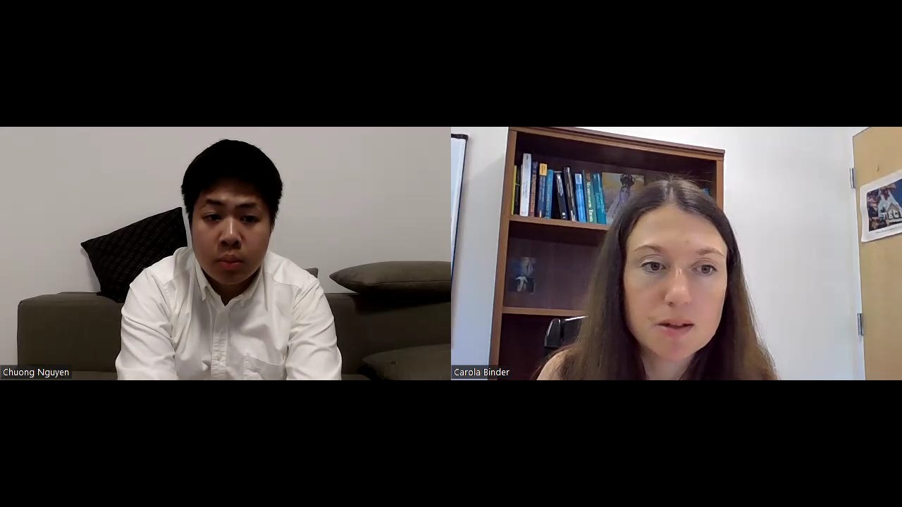 Episode 393 - Interview with Carola Binder (Associate Professor of Economics - Haverford College) episode artwork
