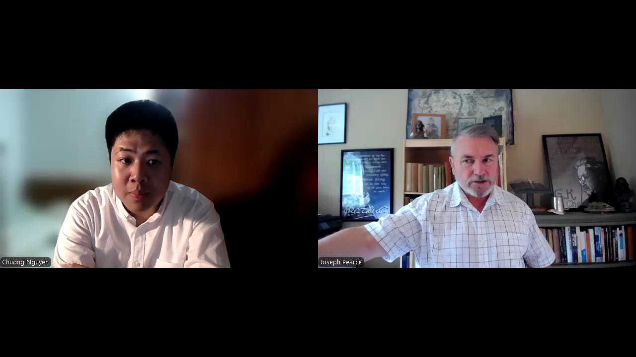 Episode 425 - Interview with Joseph Pearce (Visiting Professor of Literature - Ave Maria University) episode artwork
