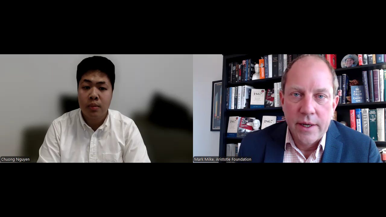 Episode 440 - Second Interview with Mark Milke (President - Aristotle Foundation For Public Policy) episode artwork