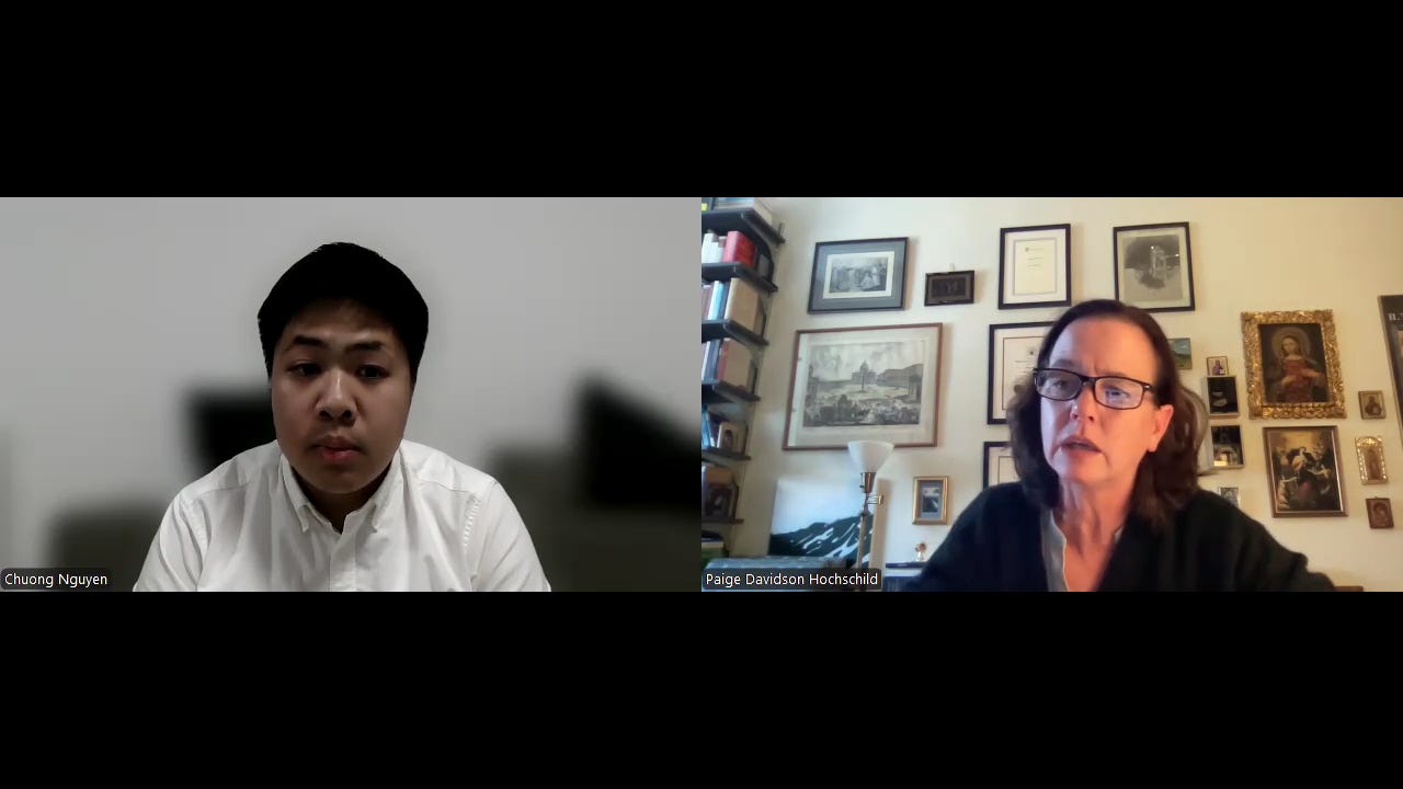Episode 458 - Second Interview with Paige Hochschild (Associate Professor - Department of Theology, Mount St. Mary University) episode artwork