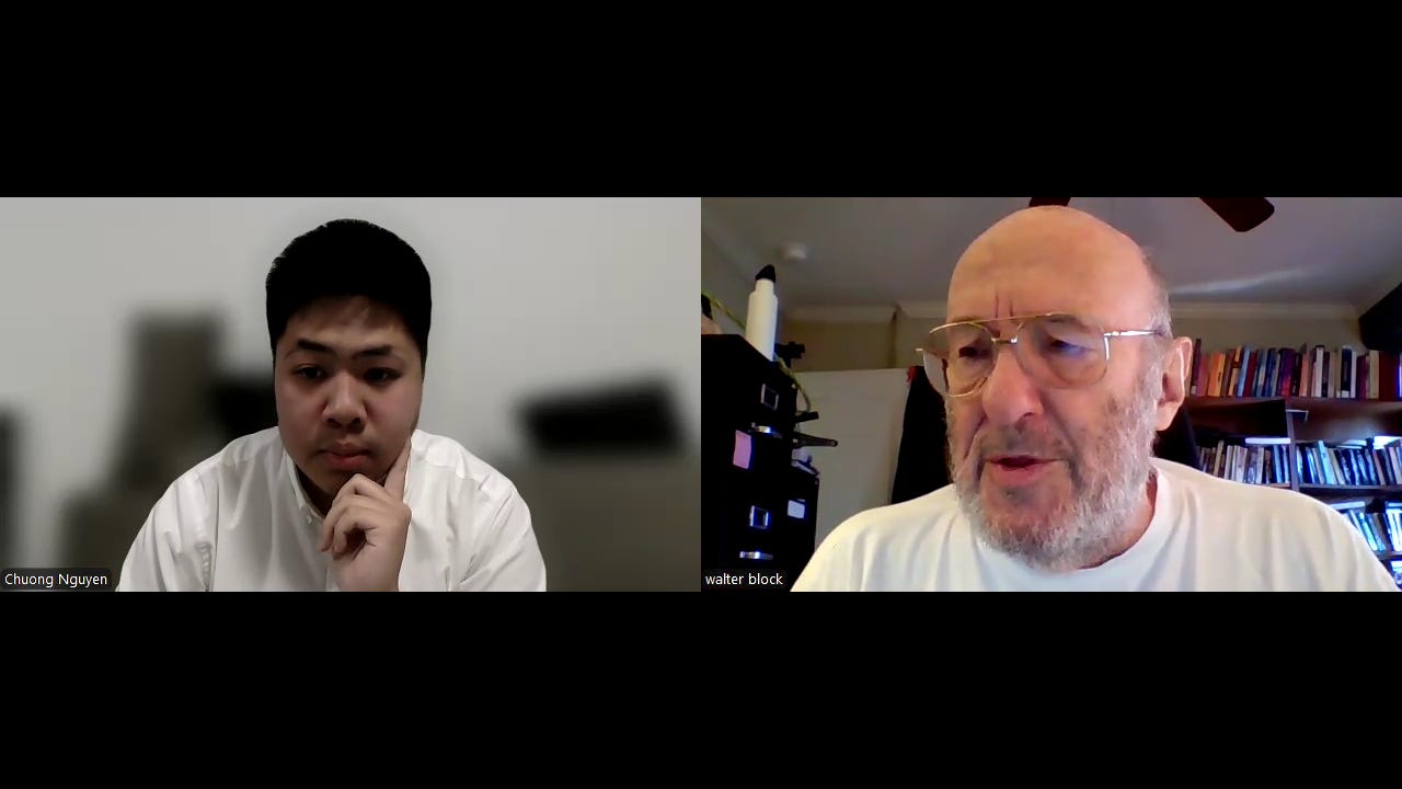 Episode 468 - Defending the Undefendable with Walter Block (Professor of Economics - Loyola University) episode artwork