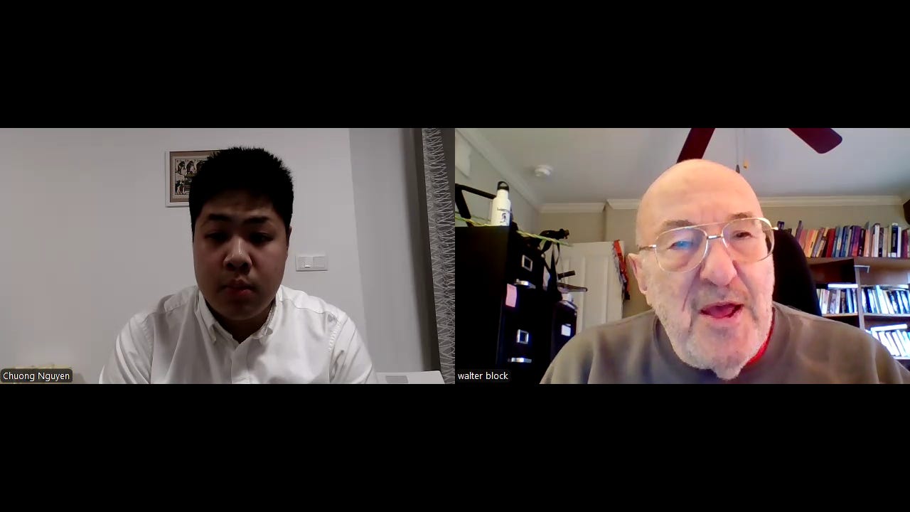 Episode 492 - Defending the Undefendable II with Walter Block (Professor of Economics - Loyola University) episode artwork