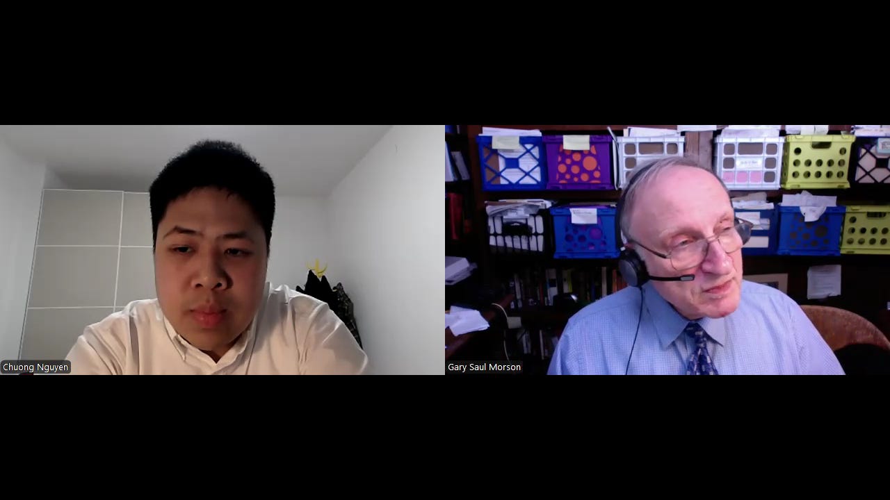 Episode 509 - Discussing Dostoyevsky's Faith with Gary Saul Morson (Professor of the Arts and Humanities - Northwestern University) episode artwork