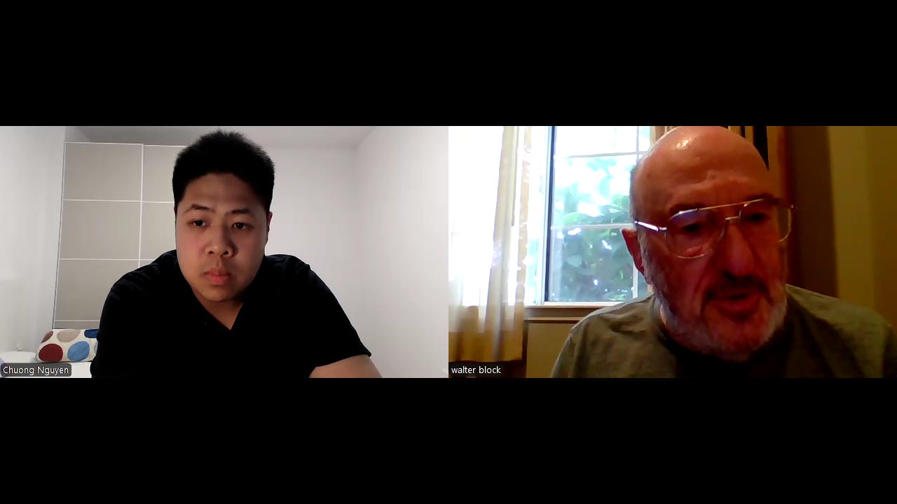 Episode 537 - Discussing Israel and Iran with Walter Block (Professor of Economics - Loyola University) episode artwork