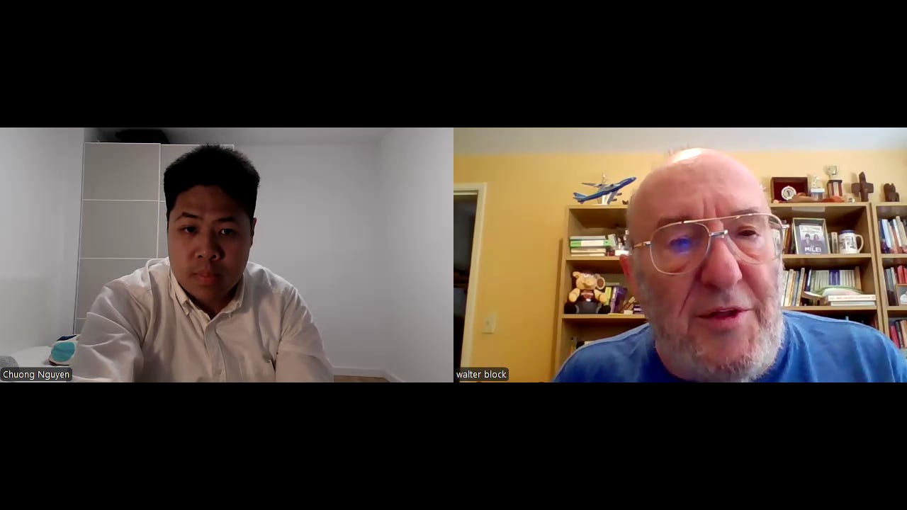 Episode 553 - Discussing the Privatization of Roads and Highway with Walter Block (Professor of Economics - Loyola University) episode artwork