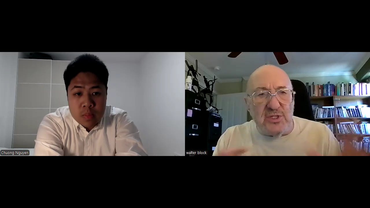 Episode 582 - Discussing Space Capitalism with Walter Block (Professor of Economics - Loyola University)