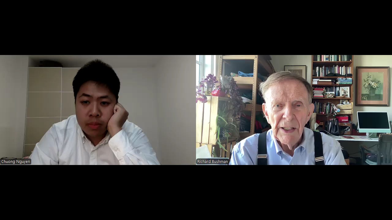 Episode 583 - Discussing the Life of Joseph Smith with Richard L. Bushman (Professor of History - Columbia University)