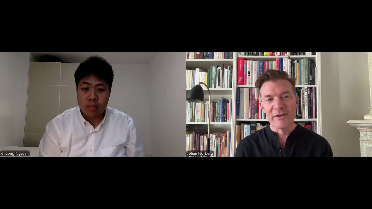 Episode 586 - Discussing the Lessons of Great Civilizations with Johan Norberg (Author, Senior Fellow - Cato Institute)