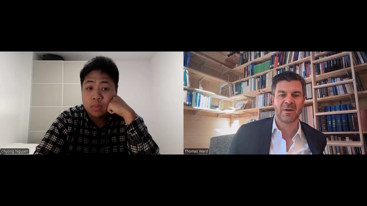 Episode 596 - Discussing Boethius' Consolation of Philosophy with Thomas Ward (Assoc. Professor of Philosophy - University of Texas at Austin) Episode 596 - Discussing Boethius' Consolation of Philosophy with Thomas Ward (Assoc. Professor of Philosophy - University of Texas at Austin)